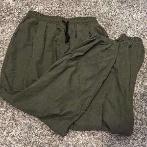 Men's Olive Green Joggers